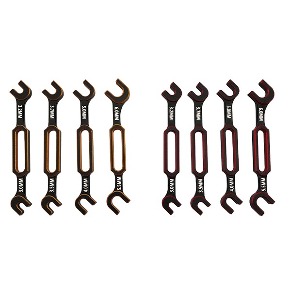 [RJXHOBBY] Aluminum Turnbuckle Wrench Set (8 Sizes)